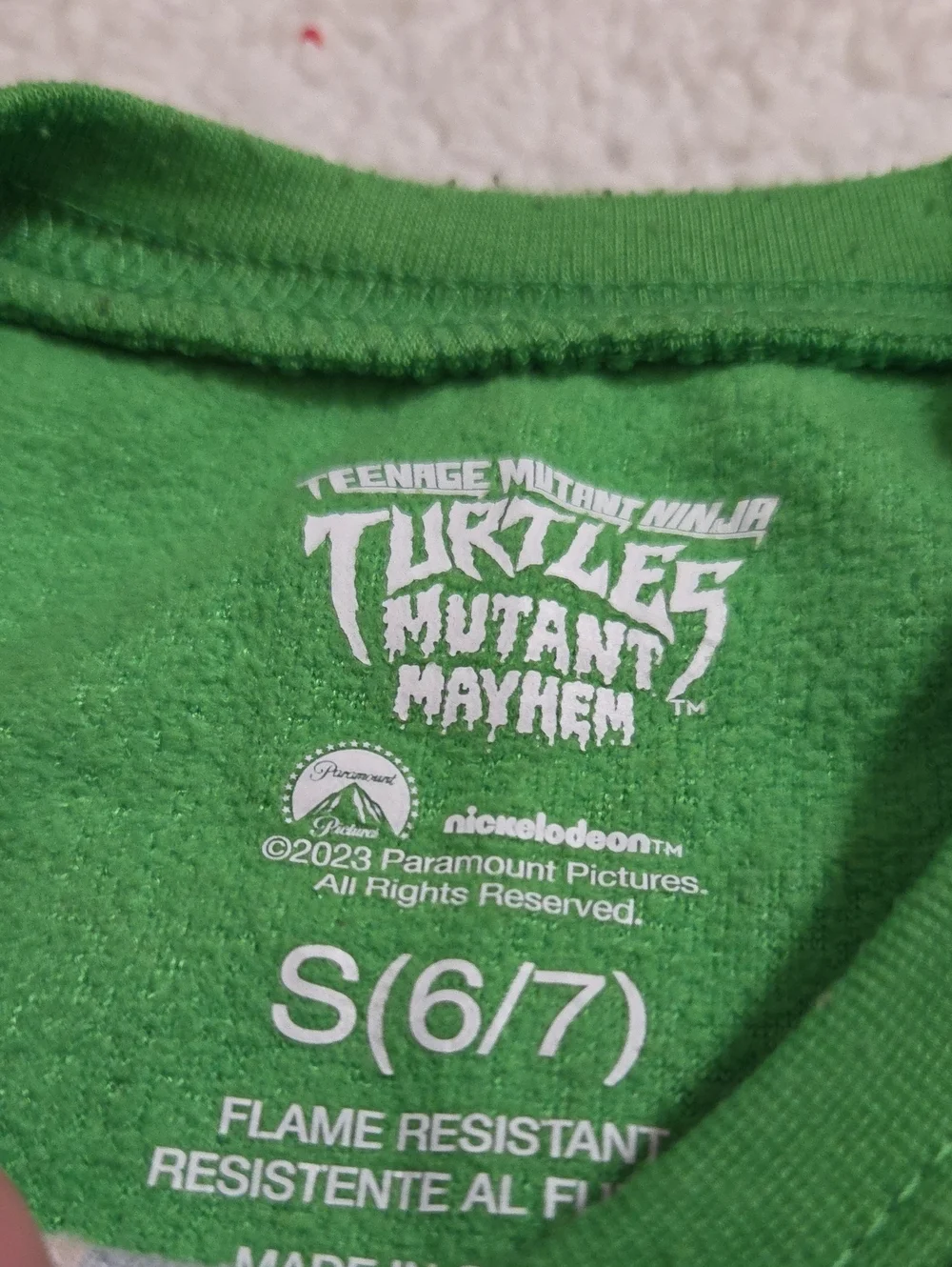 TEENAGE MUTANT NINJA TURTLES 2PC PAJAMA SET